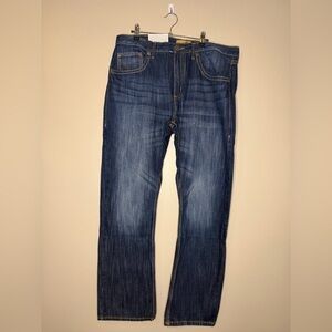 Wrangler 36x32 Dark Blue Boot Cut Jeans